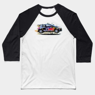 Kevin Hansen's Peugeot 208 RX - Illustration Baseball T-Shirt